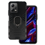 Ring Armor Case do Xiaomi Redmi Note 12 5G/Poco X5 Czarny