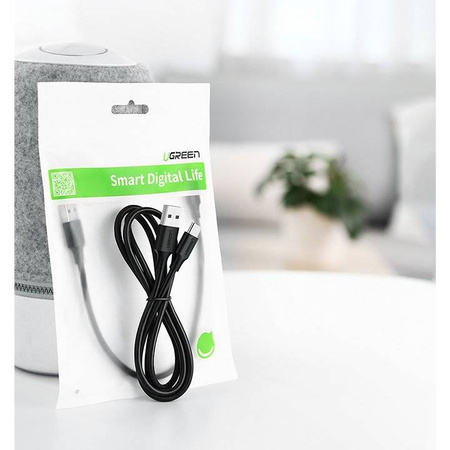 Ugreen kabel przewód USB - USB Typ C 2 A 1m czarny (60116)