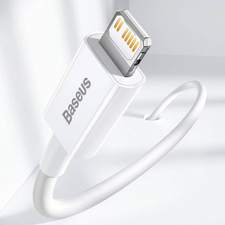 Baseus Superior kabel USB Typ C - Lightning do szybkiego ładowania Power Delivery 20 W 1 m niebieski (CATLYS-A03)