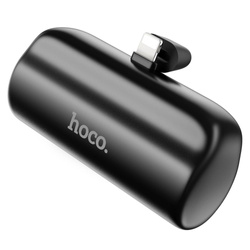 HOCO powerbank 5 000 mAh z wbudowanym złączem Lightning 2A J106 czarny