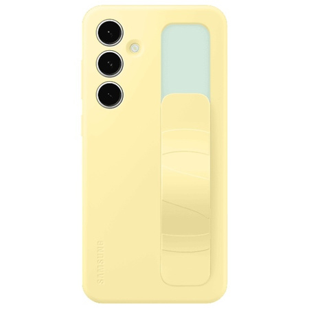 Etui Samsung EF-GS721CYEGWW S24 FE S721 żółty/yellow Standing Grip Case