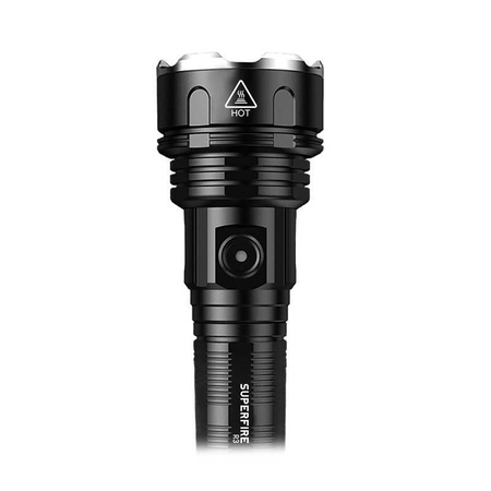 Superfire flashlight R3 P90, 2700lm, USB