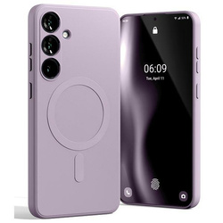 Mercury MagSafe Semi-Silicone Sam S24 G921 liliowy fiolet /lilac purple