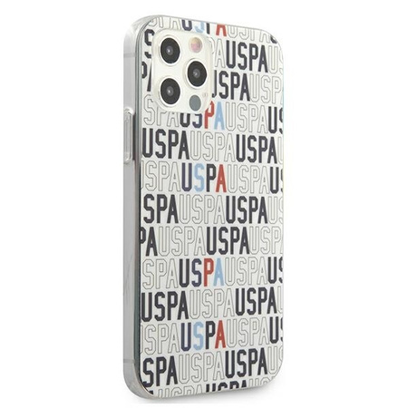 US Polo USHCP12MPCUSPA6 iPhone 12 Pro / iPhone 12 biały/white Logo Mania Collection