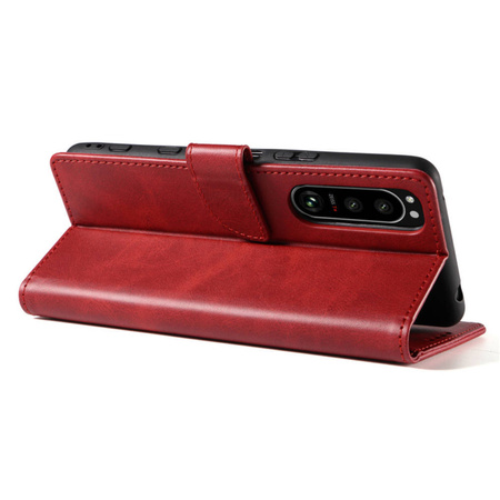 Etui MOTOROLA MOTO G14 Nexeri Wallet czerwone