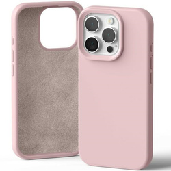 Mercury Silicone iPhone 16 Pro 6,3" różowo-piaskowy/pink-sand