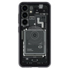 Spigen Ultra Hybrid case for Samsung Galaxy S24 - dark gray (Zero One pattern)