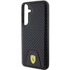 Oryginalne Etui FERRARI hardcase Carbon Stitched Bottom FEHCS24MN3PUK do Samsung Galaxy  S24 Plus Czarny