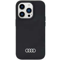 Audi Silicone Case iPhone 14 Pro Max 6.7" czarny/black hardcase AU-LSRIP14PM-Q3/D1-BK