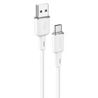 Acefast USB-Kabel - USB Typ C 1,2 m, 3 A weiß (C2-04 weiß)