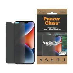 Szkło Hartowane IPHONE 14 / 13 PRO / 13 PanzerGlass Classic Fit Privacy Screen Protection Antibacterial (P2767)