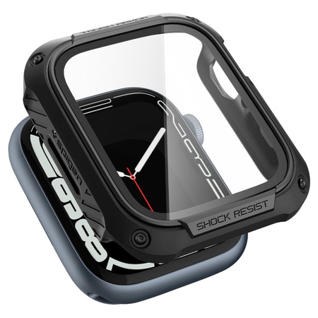 Etui do APPLE WATCH 7 / 8 (45MM) Spigen Tough Armor czarne