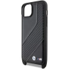 BMW M Edition Carbon Stripe &amp; Strap case for iPhone 15 Plus / 14 Plus - black