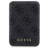 Zestaw Guess GUBPM5P13L4GEMGK iPhone 13 Pro 6.1" hardcase + Powerbank 5000mAh MagSafe czarny/black 4G Metal Logo