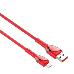 Kabel 30W 2m USB - Micro USB LDNIO LS662 czerwony