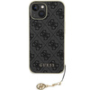 Guess 4G Charms Collection case for iPhone 15 - gray