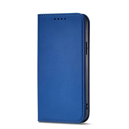 Magnet Card Case case for iPhone 14 Plus flip cover wallet stand blue