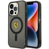 Ferrari FEHMP14XURKK iPhone 14 Pro Max 6.7" czarny/black hardcase Translucent Magsafe