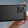 Carbon Case etui do Xiaomi Redmi Note 12 Pro+ elastyczny silikonowy karbonowy pokrowiec czarne