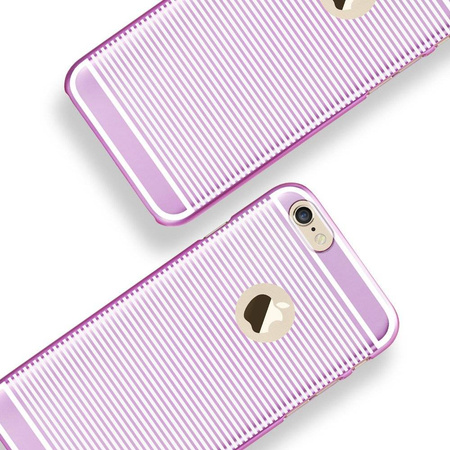 Etui X-FITTED Hard IPHONE 6+ Zebra różowe PPLDP