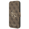 Guess GUBKP13X4GMGBR iPhone 13 Pro Max 6,7" brązowy/brown book 4G Big Metal Logo