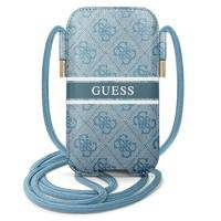 Guess Torebka GUPHL4GDBL 6,7" niebieski/blue hardcase 4G Stripe