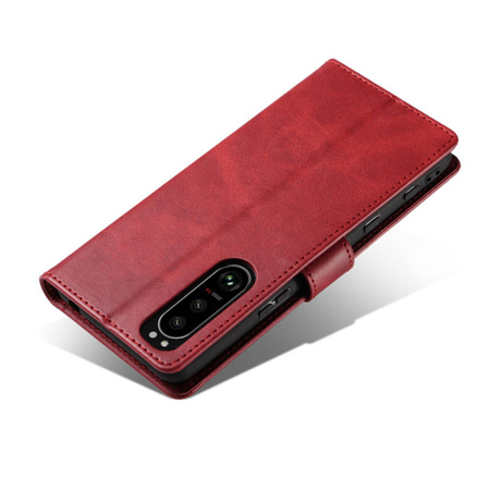 Etui MOTOROLA MOTO G14 Nexeri Wallet czerwone