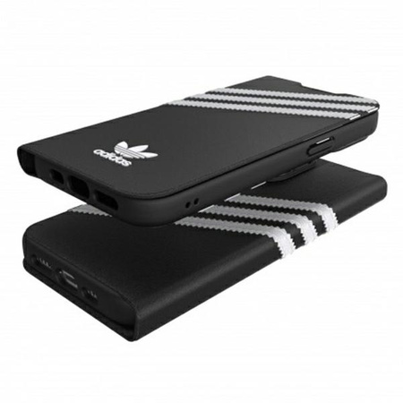 Oryginalne Etui IPHONE 13 PRO Adidas OR Booklet Case PU czarne