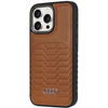 Audi Synthetic Leather MagSafe iPhone 15 Pro 6.1" brązowy/brown hardcase AU-TPUPCMIP15P-GT/D3-BN