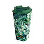 Quokka Vaso Cafe Doble Pared - Kubek z podwójnymi ściankami 450 ml (Jungle)