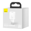 Baseus Super Si 1C szybka ładowarka USB Typ C 20 W Power Delivery biały (CCSUP-B02)