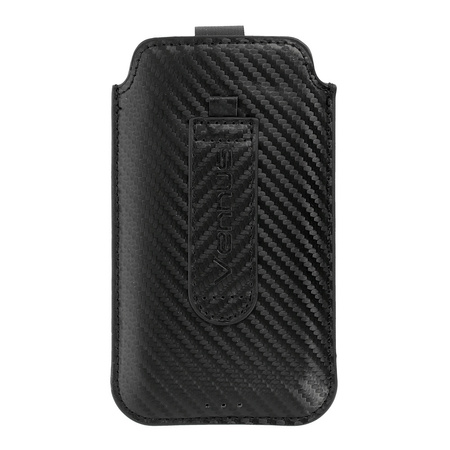 Kieszonka Vennus CARBON (ROZMIAR 16) do Iphone 11 Pro/Xs/Samsung S22/S23/Xcover 4s CZARNA