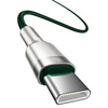 Baseus Cafule Series Metal Data Cable Type-C to Type-C 100W 2m Green