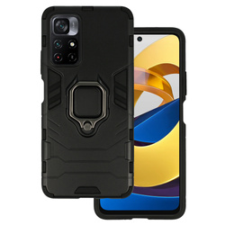 Ring Armor Case do Xiaomi Redmi Note 11 5G/Note 11S 5G/Poco M4 Pro 5G Czarny