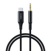 Choetech AUX006 USB-C / 3,5-mm-Miniklinkenkabel 1 m – Schwarz