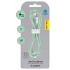 Blavec Kabel Candy oplot - Typ C na Lightning - PD 20W 2,4A 1 metr (CCA-CL24GN10) zielony