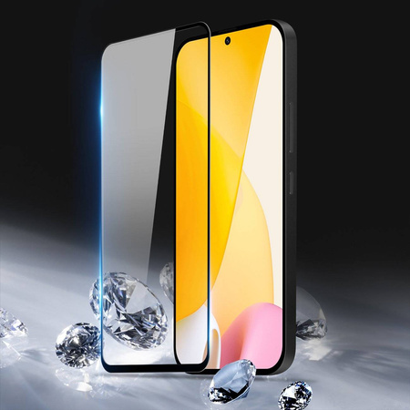 Dux Ducis 9D Tempered Glass Gehärtetes Glas für Xiaomi 12 Lite 9H mit schwarzem Rahmen