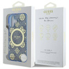 Original Case IPHONE 16 Guess Hardcase IML Peony On 4G Background MagSafe (GUHMP16SH4PYEEB) blue