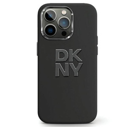 DKNY DKHCP15MSMCBSK iPhone 15 Plus / 14 Plus 6.7" czarny/black hardcase Liquid Silicone Metal Logo