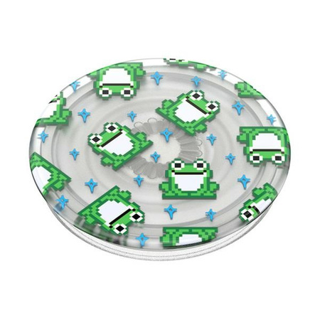 Popsockets PlantCore Grip 8 Bit Frogs 806485 uchwyt i podstawka do telefonu