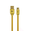 WK Design Sakin Series Schnelllade-/Daten-USB-Kabel – USB Typ C 6A 1m Gold (WDC-161)