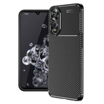 Case OPPO A58 5G Armored Shockproof Nexeri Carbon Fiber black