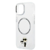 Karl Lagerfeld IML NFT Karl & Choupette MagSafe - Etui iPhone 14 Plus (przezroczysty)