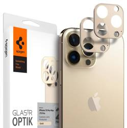 OSŁONA APARATU SPIGEN OPTIK.TR CAMERA PROTECTOR 2-PACK IPHONE 13 PRO / 13 PRO MAX GOLD