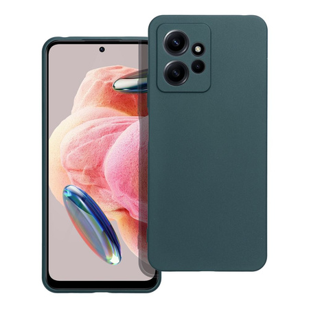 Futerał MATT do XIAOMI Redmi NOTE 12 4G ciemnozielony