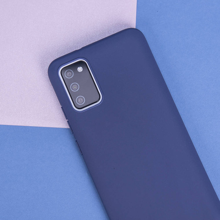 Nakładka Matt TPU do Xiaomi Redmi Note 10 Pro / 10 Pro Max ciemnoniebieska