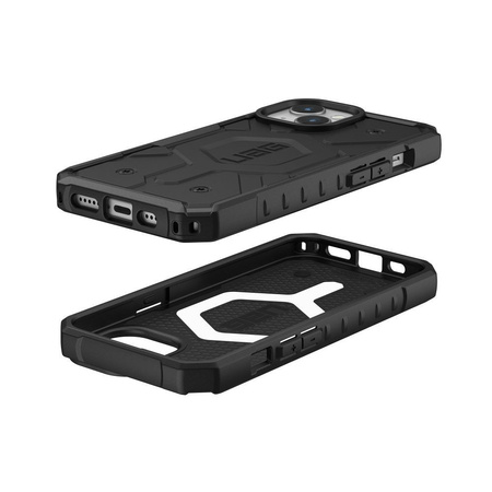 UAG Pathfinder Magsafe protective case for iPhone 15 (black)