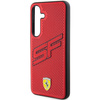 Oryginalne Etui FERRARI hardcase Big SF Perforated FEHCS24SPINR do Samsung Galaxy  S24 Czerwony