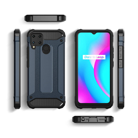 Hybrid Armor etui Realme 10 5G / Realme 9i 5G pancerny hybrydowy pokrowiec czarne