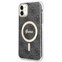 Guess GUHMN61H4STK iPhone 11 6.1" black/black hardcase 4G MagSafe